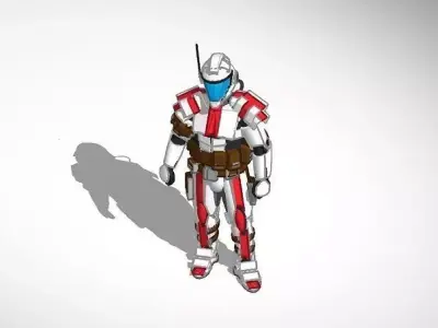 Captain Alpha Free 3D print model