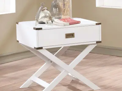 Whitfield 1 - Drawer Nightstand - 2 Option 3D model