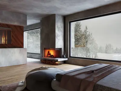 Interior - Bedroom - 130923 3D model