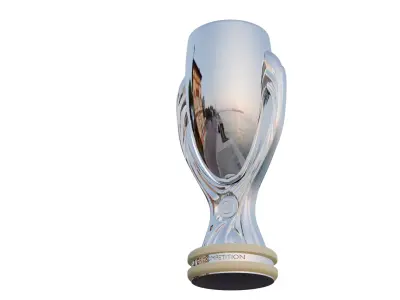 UEFA Super Cup trophy 3D model