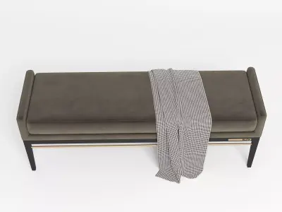 Luxury Ellitia Bench 3D model