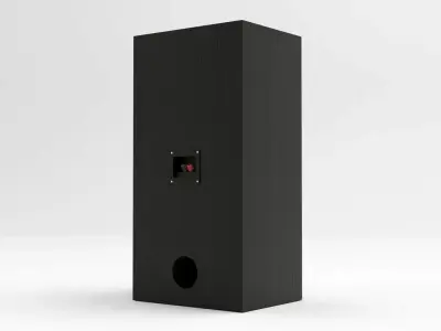 Speakers 3D Model 3D model