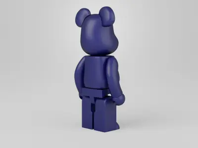 Bearbrick 3D Print Static 3D print model