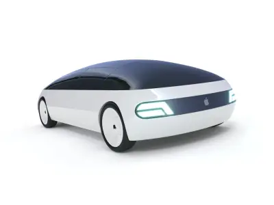 Apple Car Concept 3D model
