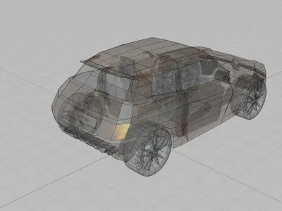 Renault 5 Maxi - concept 3D model