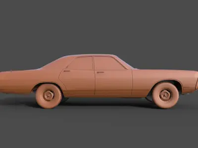 Dodge Polara 3D print model