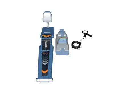 RouteTracer Receiver Rd8100 Low-poly 3D model