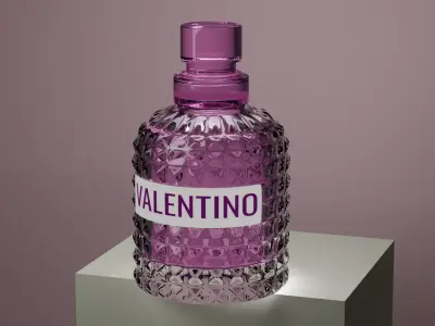 Valentino perfume 3D model