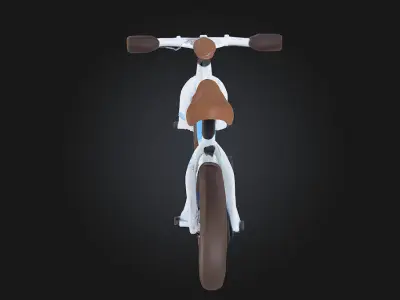 Trendy Toddler Bike  Style and Fun for Little Adventurers 3D model