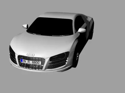 Audi R8 Type 42 3D model
