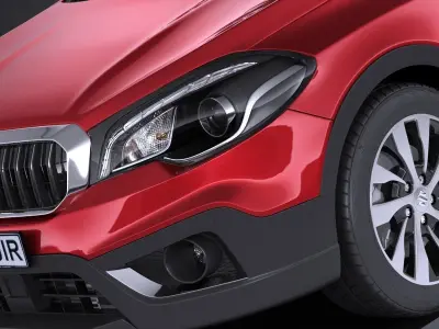 Suzuki SX4 S-Cross 2017 3D model
