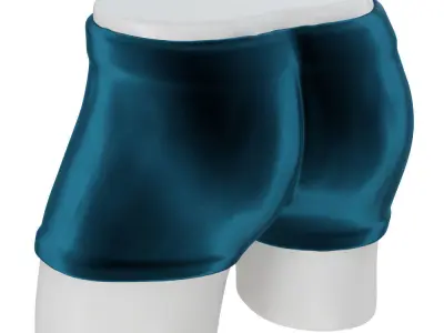 Mannequin legs with shorts 106 3D model