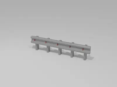 Road tools small pack Free 3D model