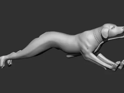 Egyptian pharaoh Mechanical Dog Toy 3d printable model 3D print model