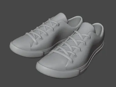 Sneaker Convers  Free low-poly 3D model