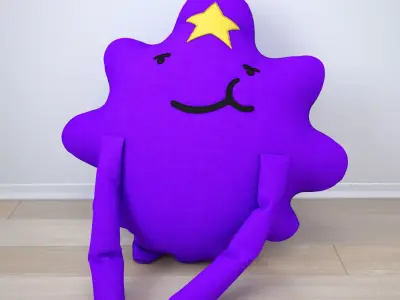 Lumpy space princess 3D model