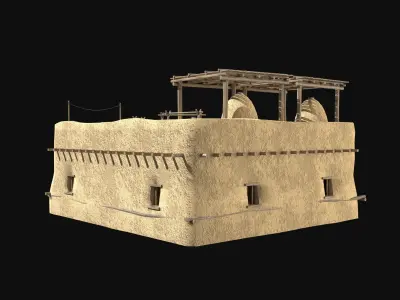 EGYPT ARAB DESERT ANCIENT TURKEY SUMER BABYLON HOUSE COLLECTION Free low-poly 3D model