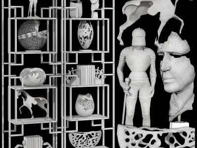 Decorative set 68 3D model