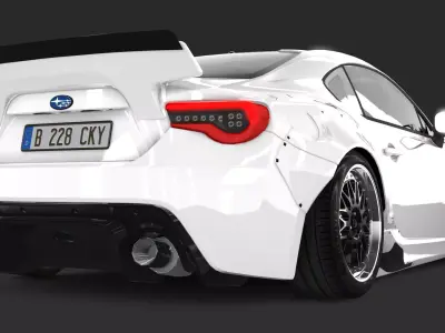 Subuwu BRZ Rocket Bunny 3D model
