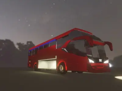 SR 2 XHD PRIME Luxury Bus 3D model