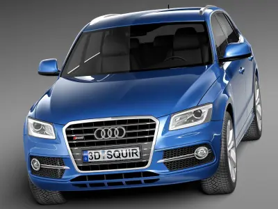 Audi SQ5 2013 3D model