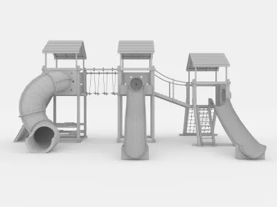 Playground 17 3D model