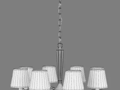 707081 Perla Lightstar Pendant chandelier 3D model