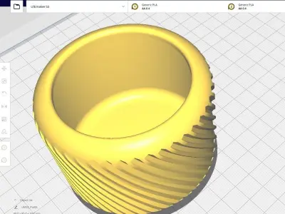 Garden Pot 06 3D print model