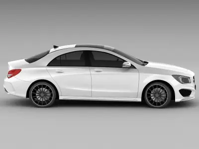 Mercedes CLA AMG 3D model