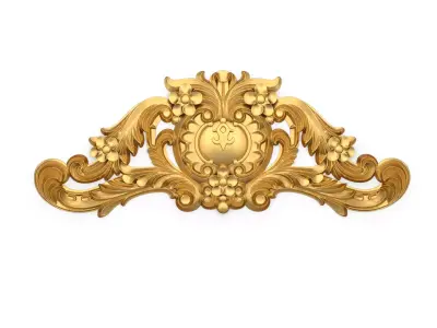 carved classic decorative ornament cnc 3d printing stl 18 3D print model