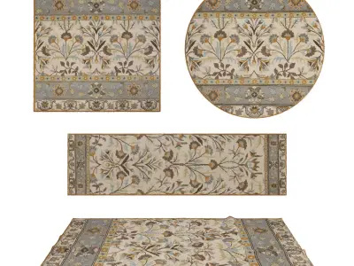 Rugs No 783 Low-poly 3D model