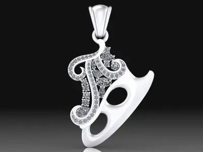 pendant Skates 3D print model