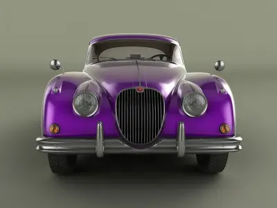 Jaguar XK150 Coupe 3D model