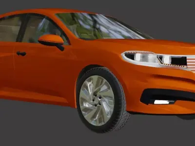 2022 Brandless Car 3D model