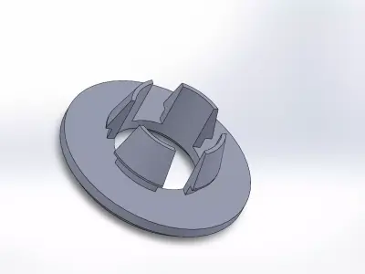 8402019-K00  hood rod bushing great wall hover 3D print model