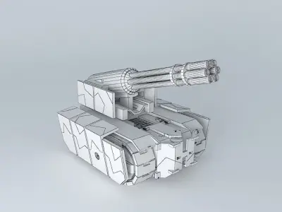 Support Robot  Free 3D model