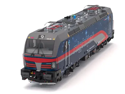Siemens Vectron Nightjet 3D model