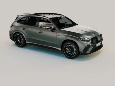 Mercedes Benz GLC63 3d Model 3D model