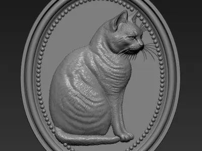 Cat A64 3D print model