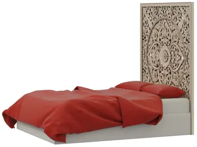 RH Teen Anaya Platform Bed 3D model