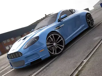 Aston Martin DBS 3D model