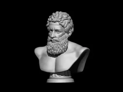 The Last Supper Hercules Greek Statue Renaissance 3D print model