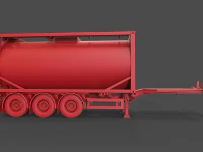 Trailer mod20 3D print model
