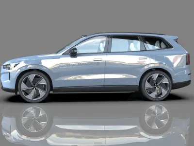 Volvo EX90 2023 Organizing 3D model