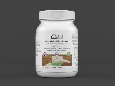 Protein Powder 3D model 158