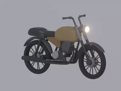 Motorcycle 3D model