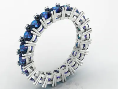  Eternity ring 3d model 3d print Free 3D print model
