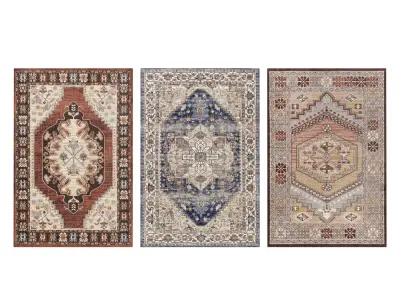 Rug Set 1494 3D model