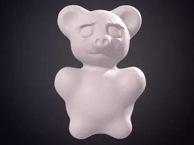 cute teddy bear 3D model purchase