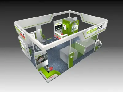 Exhibition - Area - 12X9-3DMAX2010-01 3D model